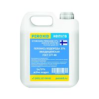 Перекись водорода (пергидроль) PEROXID 37% марка А ГОСТ 177-88 5 л/5.5 кг