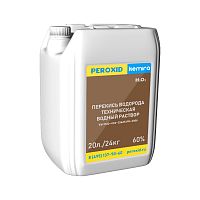 Перекись водорода техническая PEROXID 60% марка В ТУ 2123-002-25665344-2008 20 л/24 кг